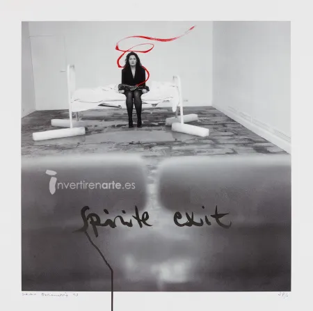 Siebdruck Abramovic - Spirit exit