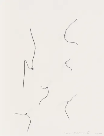 Lithographie Abramovic - Untitled