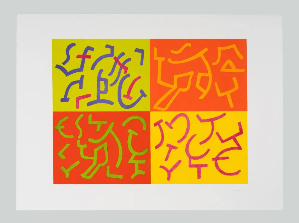 Radierung Und Aquatinta Accardi - Composizione (E)