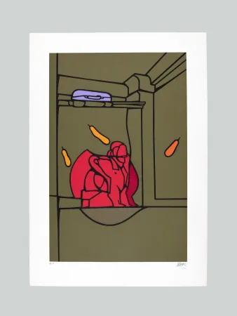 Siebdruck Adami - Composizione