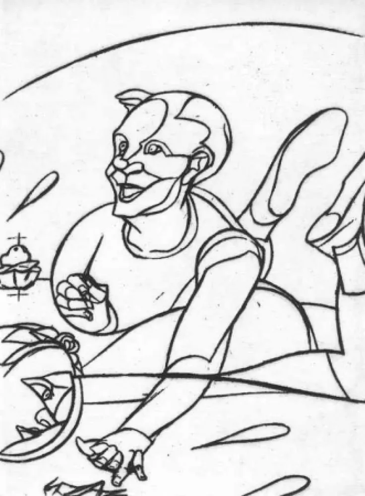 Aquatinta Adami - Gisants