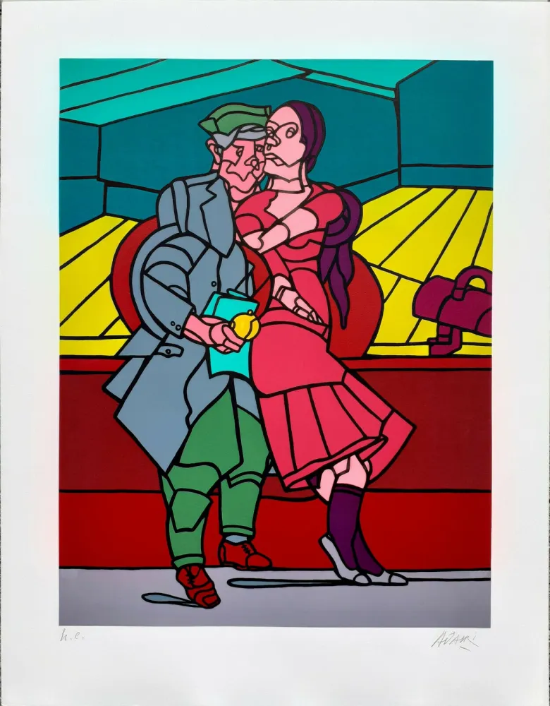 Siebdruck Adami - Gymnasium