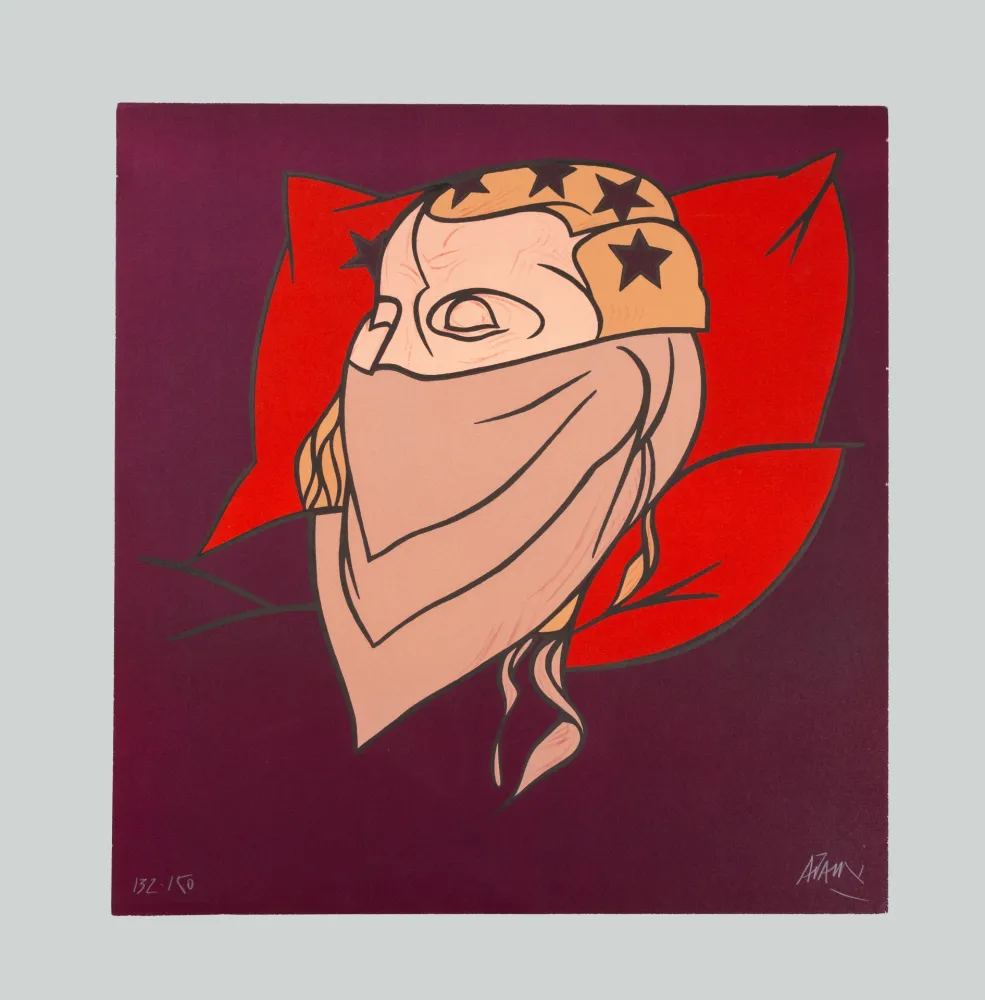 Siebdruck Adami - Senza titolo