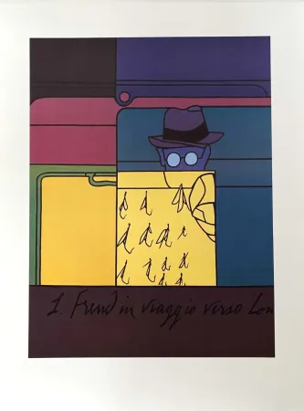 Plakat Adami - Sigmund Freud In Viaggio Verso Londra