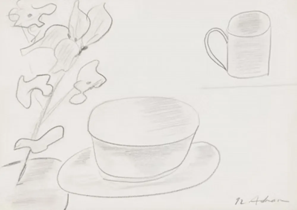 Multiple Adnan - Untitled (Teacup)