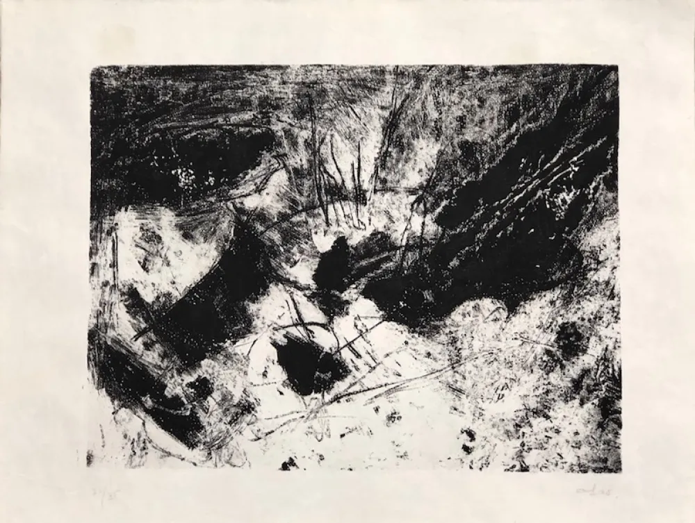 Radierung Afro - Sin titulo