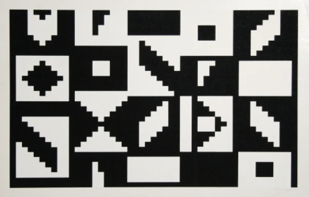 Siebdruck Agam - Colors of Love