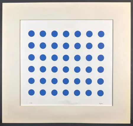 Lithographie Agam - Transformable Dialogue #1