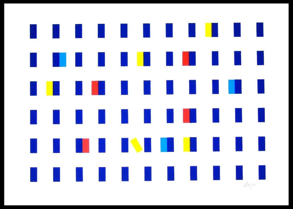 Siebdruck Agam - Untitled