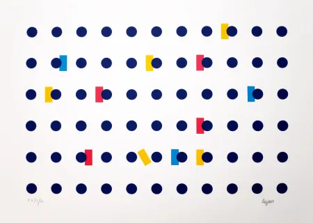 Siebdruck Agam - Untitled I