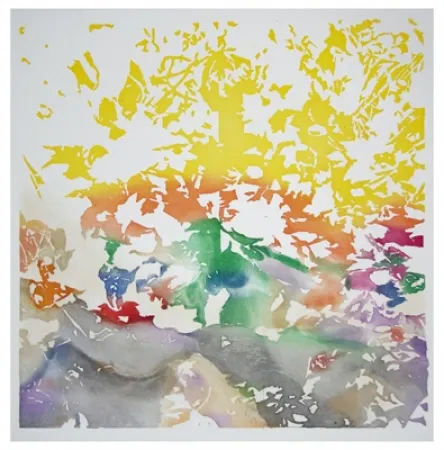 Aquatinta Agosti - Jardin blanc