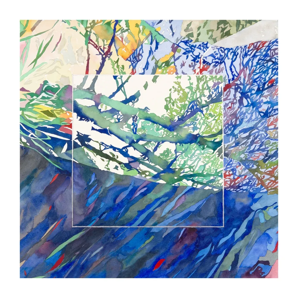 Digitale Druckgrafik Agosti - Jardin Brisé