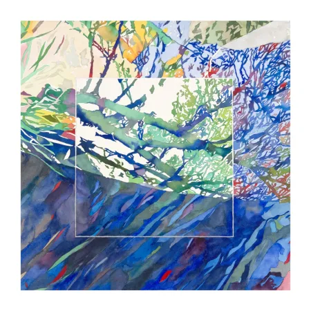 Digitale Druckgrafik Agosti - Jardin Brisé