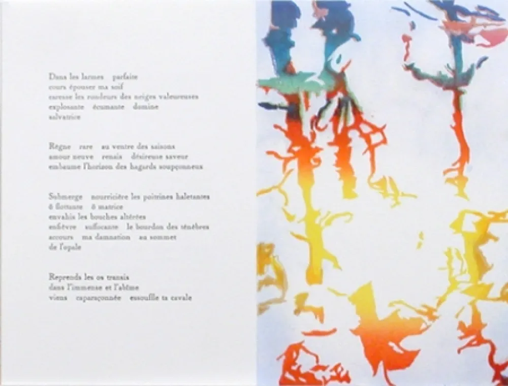 Illustriertes Buch Agosti - Laisse la mer trop tendre