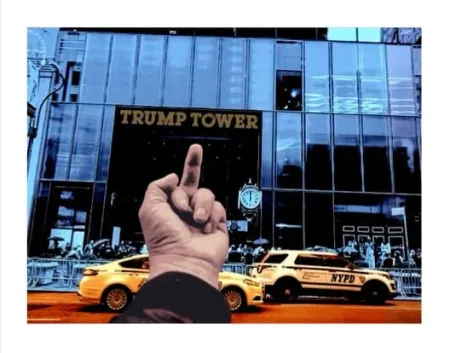 Keine Technische Ai - Trump Tower Study of Perspective