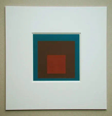 Siebdruck Albers - At Night, 1958
