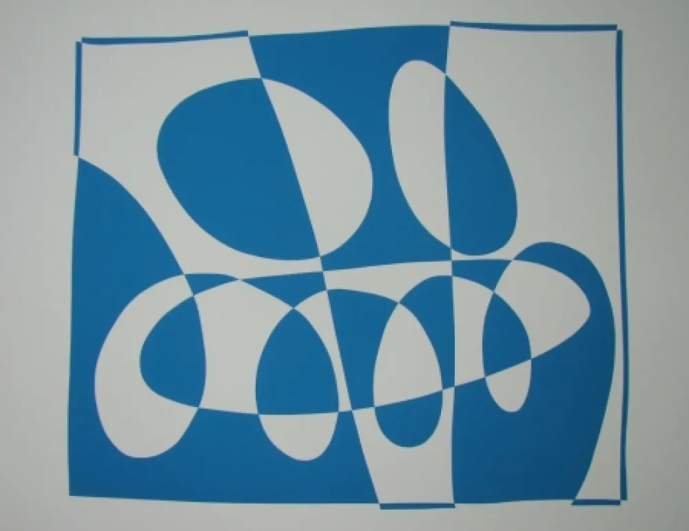 Siebdruck Albers - Aussicht