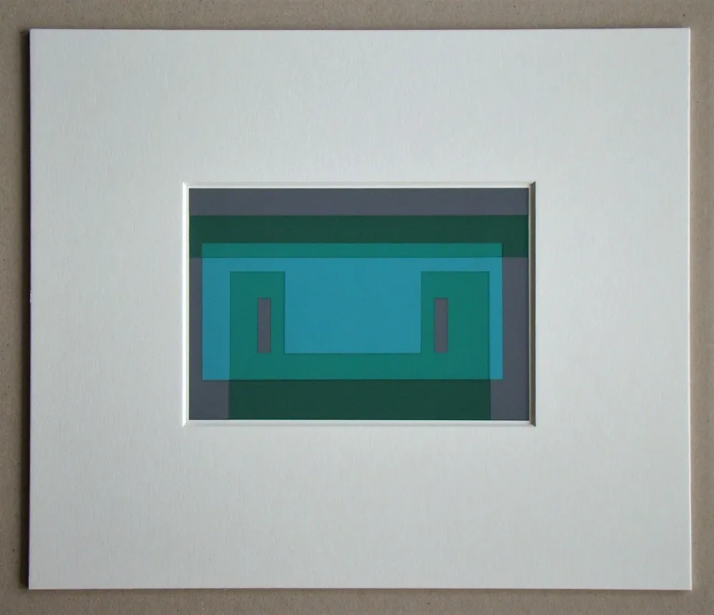 Siebdruck Albers - Chalk Green Façade