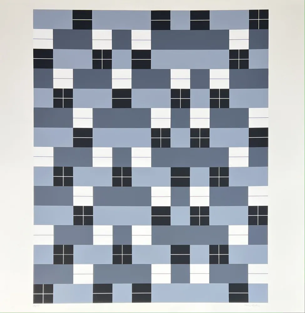 Siebdruck Albers - Double Weave