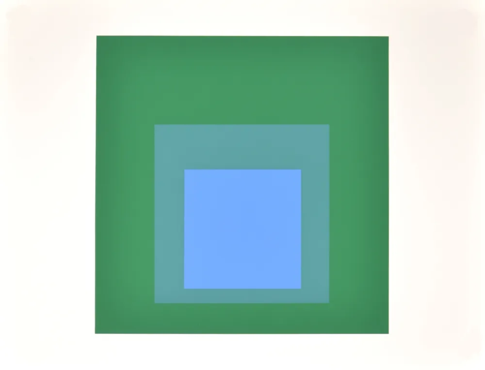 Siebdruck Albers - Formulation Articulation #I (Grand format), 1972