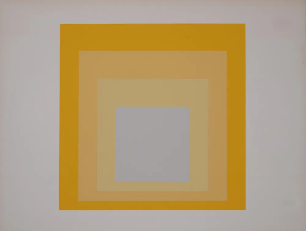 Siebdruck Albers - Formulation Articulation II (D), 1972