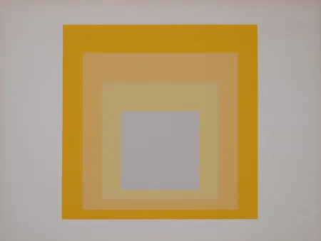 Siebdruck Albers - Formulation Articulation II (D), 1972