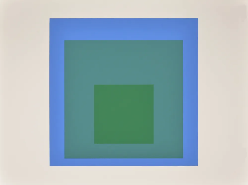 Siebdruck Albers - Formulation Articulation #L (Grand format), 1972