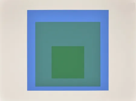 Siebdruck Albers - Formulation Articulation #L (Grand format), 1972