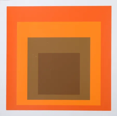 Siebdruck Albers - Homage to the Square #1