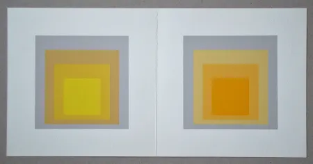 Siebdruck Albers - Homage to the Square