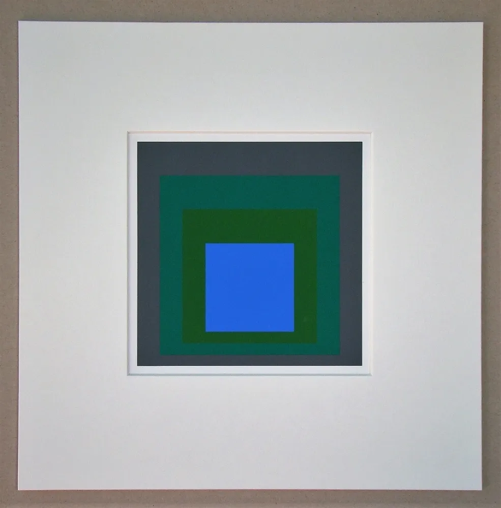Siebdruck Albers - Homage to the Square