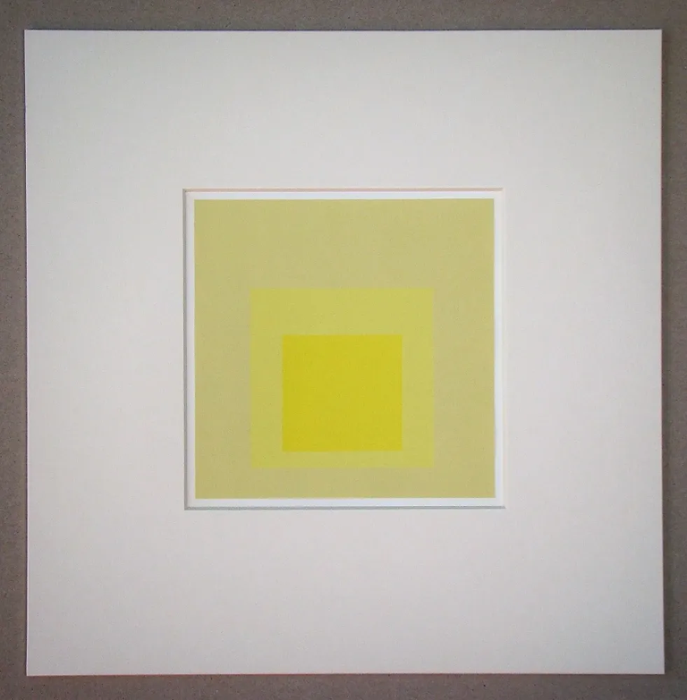 Siebdruck Albers - Homage to the Square
