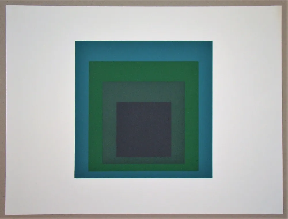 Siebdruck Albers - Homage to the Square