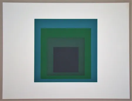 Siebdruck Albers - Homage to the Square