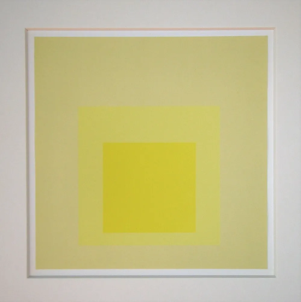 Siebdruck Albers - Homage to the Square 
