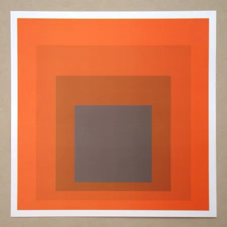 Siebdruck Albers - Homage to the Square