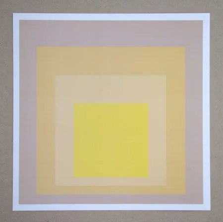 Siebdruck Albers - Homage to the Square