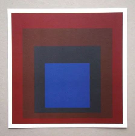 Siebdruck Albers - Homage to the Square