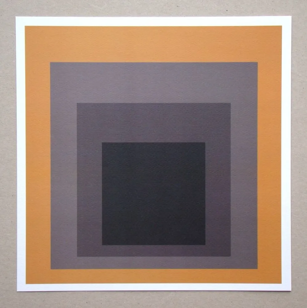 Siebdruck Albers - Homage to the Square