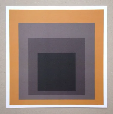 Siebdruck Albers - Homage to the Square