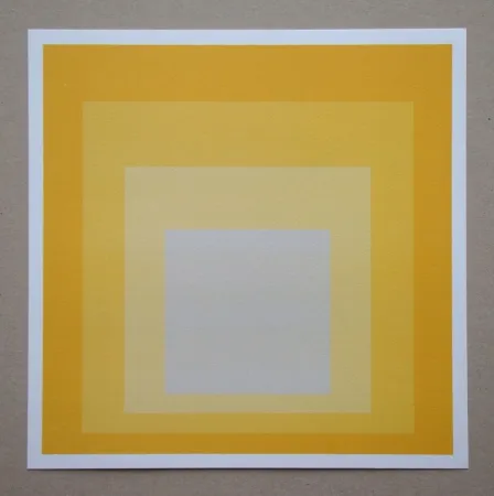 Siebdruck Albers - Homage to the Square