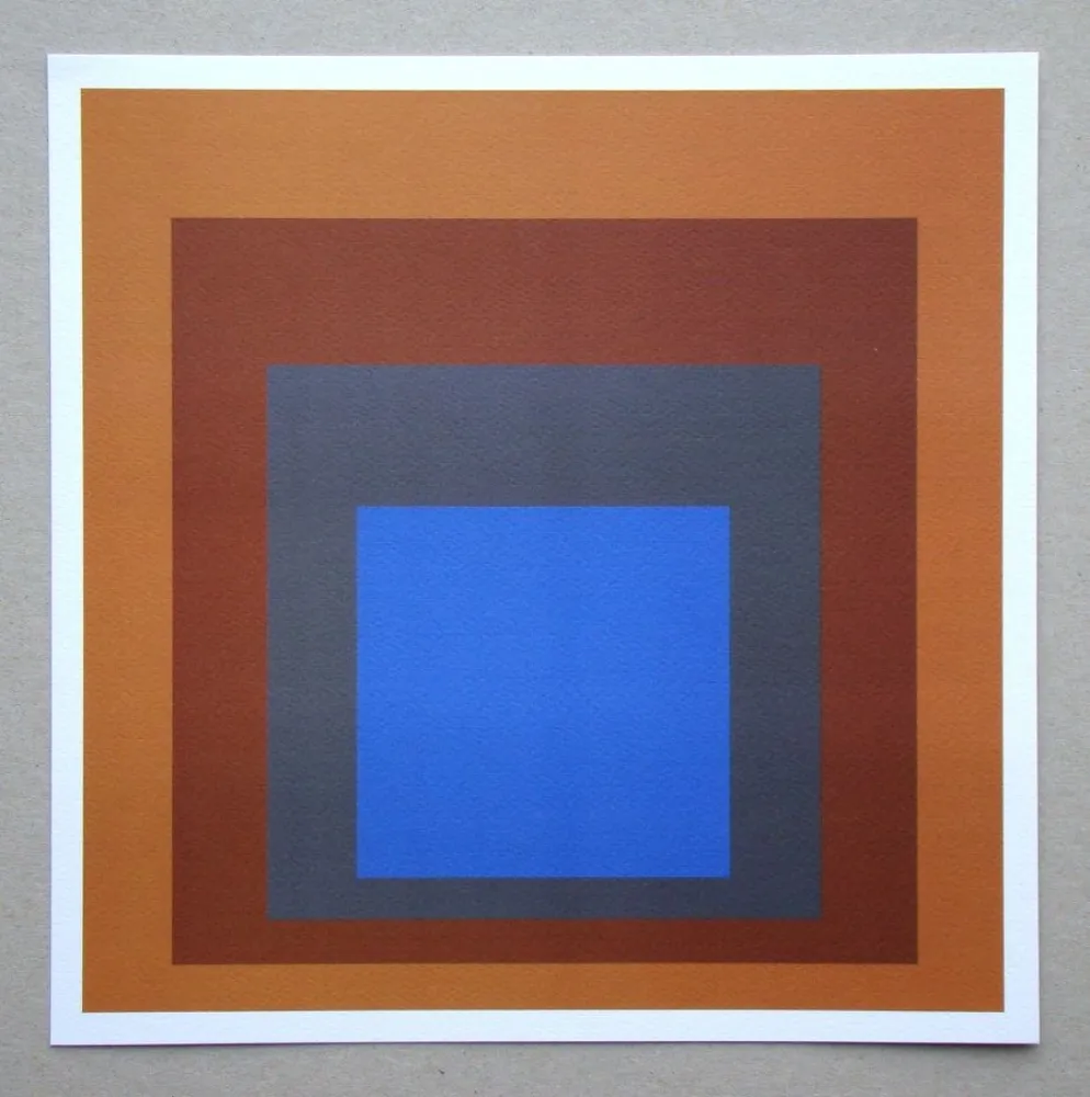 Siebdruck Albers - Homage to the Square