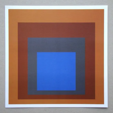 Siebdruck Albers - Homage to the Square