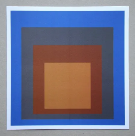 Siebdruck Albers - Homage to the Square