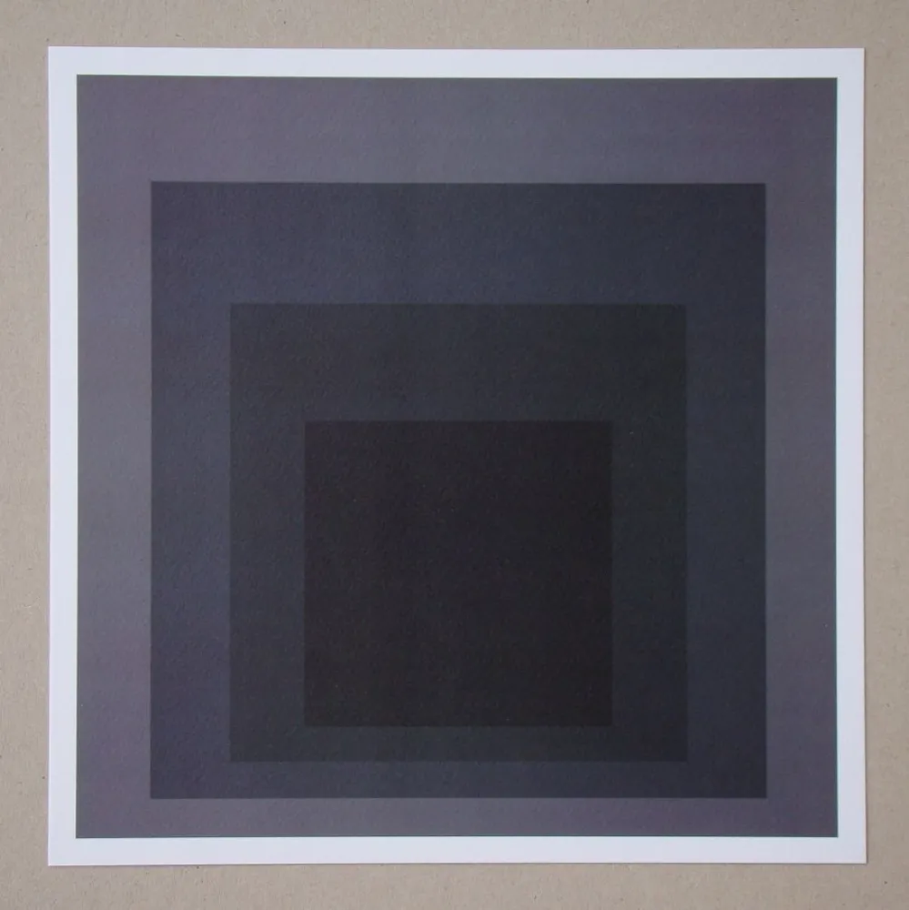 Siebdruck Albers - Homage to the Square