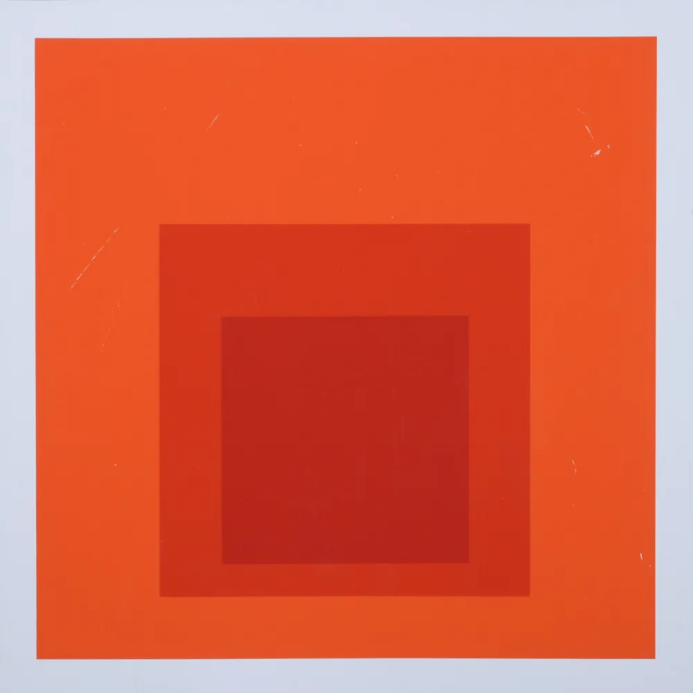 Siebdruck Albers - Homage to the Square #3