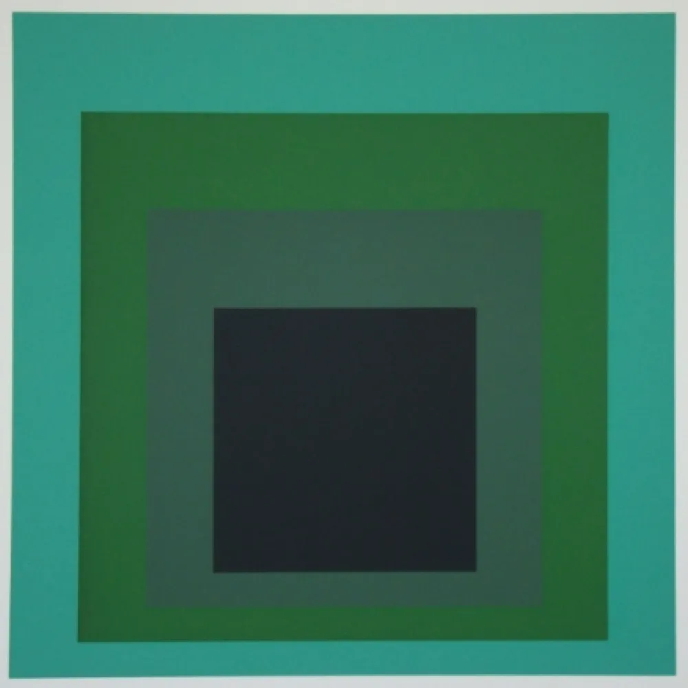 Siebdruck Albers - Homage to the Square
