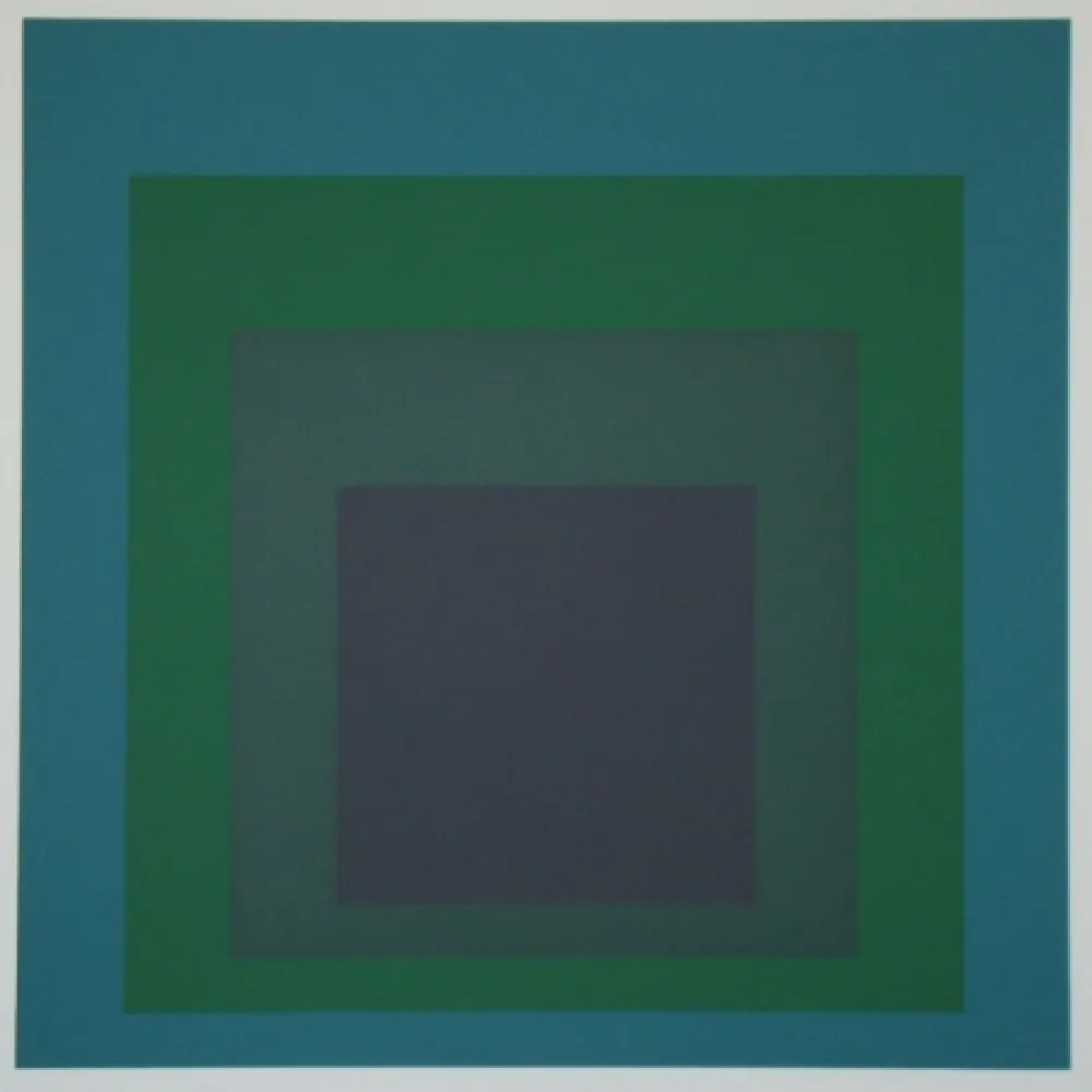 Siebdruck Albers - Homage to the Square