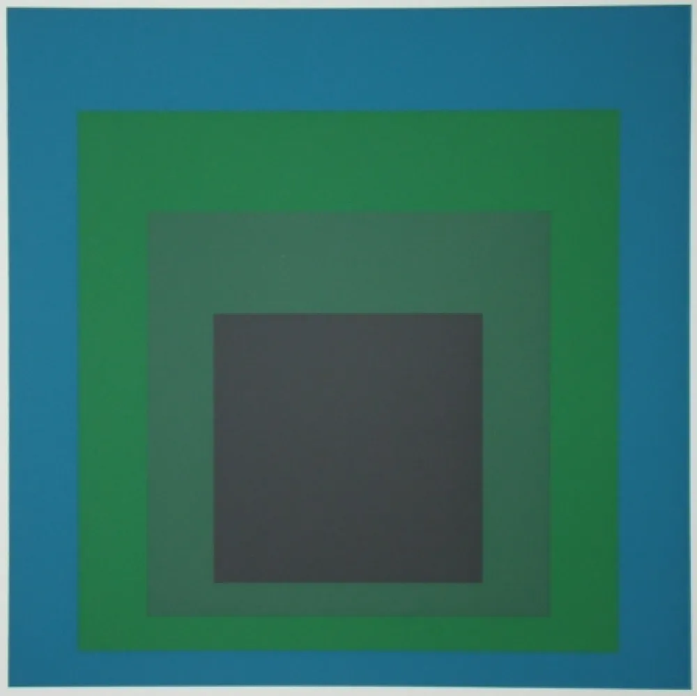 Siebdruck Albers - Homage to the Square
