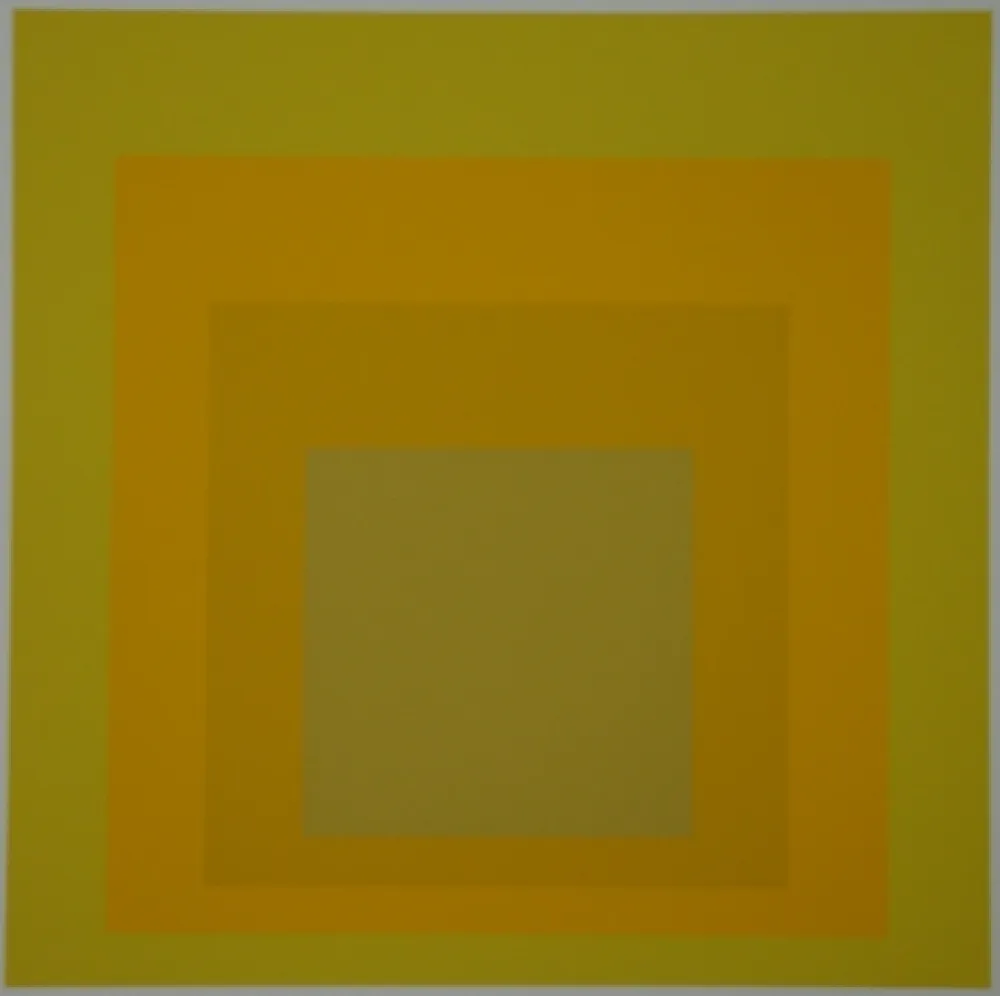 Siebdruck Albers - Homage to the Square